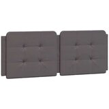  Postelja z vzmetnico siva 120x200 cm umetno usnje | Shoptok.si