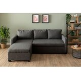 Atelier Del Sofa Ugaona sofa-krevet Kado Dark Grey | ePonuda.com