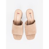 SEASTAR Beige women's high-heeled flip-flops | shoptok.hr