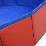 Sklopivi bazen za pse crveni 80 x 20 cm PVC | Eponuda.ba