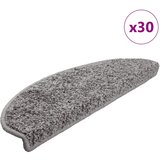 vidaXL podloge za stopnice 30 kosov siva 65x21x4 cm | Shoptok.si