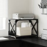  Držač za printer Crni hrast 44 x 26 x 31.5 cm Konstruirano drvo | shoptok.hr