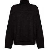 Puloverji Lounge High Neck Sweater Črna