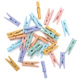  Set mini drvenih štipaljki | izaberi pakiranje (Drvene dekoracije za) Cijene