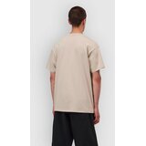 Carhartt WIP Script Embroidery T-shirt fleur de sel / black | Shoptok.si
