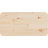 vidaXL Klubska miza Naravni 80 x 39.5 x 33.5 cm Masivno borovo les | Shoptok.si