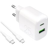 Puro PROLITE 25W STENSKI POLNILEC USB-A USB-C ZA TELEFONE FAST, (5000062426) | Shoptok.si