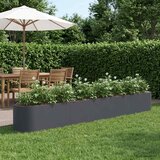  Povišeni vrtni krevet Antracit 360 x 40 x 40 cm | Eponuda.ba