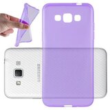 Cadorabo Case, združljiv s Samsungom v prozornem vijoličnem - zaščitnem pokrovu, narejen iz fleksibilnega silikona TPU, (20592145) | Shoptok.si