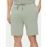 Brave Soul Športne kratke hlače MSRT-628TARLEY15 Zelena Straight Fit