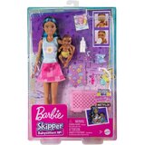 Barbie Set za igru Skipper - dadilja s plavim pramenovima | shoptok.hr