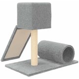  Penjalica za mačke sa stupom za grebanje svjetlosiva 59 cm | shoptok.hr