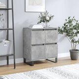 vidaXL Komoda betonsko siva 60x35x70 cm inženirski les Cene