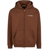 Another Cotton Lab Jopa na zadrgo 'Espresso Martini' rjava / bela | Shoptok.si