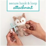 Infantino plišana igračka s dudom Cuddle & Teethe Soothing Set - Deer | shoptok.hr