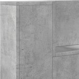  Uzglavlje Betonski sivi 120 x 16,5 x 103,5 cm Konstruirano drvo | shoptok.hr