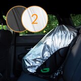 Lionelo ThermalCover za&amp;scaron;čitna navlaka proti soncu za avtosedež, Srebrna Slike