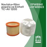  Zaštitna navlaka+filter za Einhell TC-AV1200 usisivač pepela | Eponuda.com