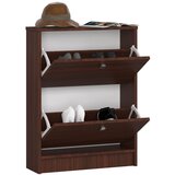 AKORD Omarica Za Čevlje, 2 Preklopna Vrata, Wenge, (5000332843) | Shoptok.si