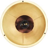  Industrijska viseća svjetiljka 25 W mjedena okrugla 19 cm E27 | shoptok.hr