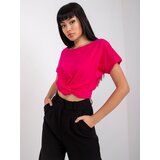 BASIC Feel Good T-shirt-RV-TS-4662.03X-fuchsia | Shoptok.si
