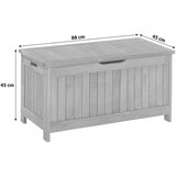Gardenson Zaboj Za Blazine Tom, Masivno | Shoptok.si
