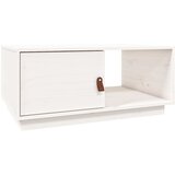 Stolić za kavu bijeli 80 x 50 x 35,5 cm od masivne borovine | Eponuda.ba