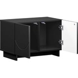  TV stalak 60 x 34.5 x 40 cm Crna Konstruirano drvo | shoptok.hr