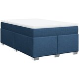  Krevet s oprugama i madracem plavi 120 x 200 cm od tkanine | shoptok.hr