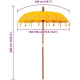  Balineški Parasol Žuta 185 x 185 x 260 cm | shoptok.hr