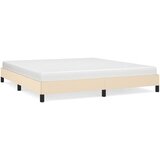 The Living Store Okvir za krevet bez madraca krem 180 x 200 cm od tkanine | shoptok.hr