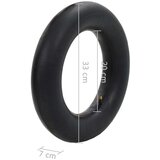 vidaXL Zračnice za kolica 2 kom 3.50-8/16x4/4.00-8/400x100 gumene | shoptok.hr