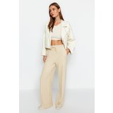 Trendyol Stone Parachute Garnish Detail, Straight Fit Knitted Sweatpants | Shoptok.si