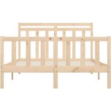  Okvir za krevet od masivne borovine 140 x 200 cm | shoptok.hr