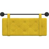  Držeće uzglavlje Zidne Žuta 110 x 55 x 5 cm Baršun - Žuta 100 cm bez LED | shoptok.hr