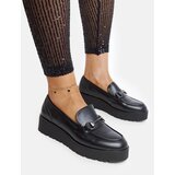 Gemre Black wedge moccasins Oili | shoptok.hr