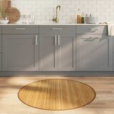  Okrugli tepih Prirodni 100 cm Bambus | shoptok.hr