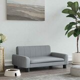  Krevet za pse svjetlosivi 70 x 45 x 30 cm od tkanine | shoptok.hr