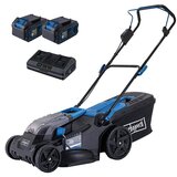 Scheppach IXES 20V Akumulatorska kosilnica BC-MP430-X (20 V, 2 bateriji, 4 Ah, Širina reza: 430 mm) | Shoptok.si