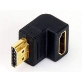  adapter pravokotni konektor HDMI - Črna Cene