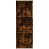 vidaXL Knjižna omara dimljeni hrast 40x30x114 cm inženirski les | Shoptok.si