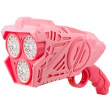 Battery Operated Bubble Gun LED Lights Pink | shoptok.hr