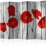  Paravan u 5 dijelova - Tale of Red Poppies II [Room Dividers] 225x172 Cijene