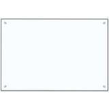 vidaXL Kuhinjska zaščitna obloga prozorna 90x60 cm kaljeno steklo | Shoptok.si