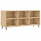 Maison Chic TV omarica - TV stojalo - Televizijska omarica sonoma hrast 103,5x30x50 cm inženirski les, (21700446) Cene