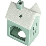Retlux Porcelanska kućica za sveću 11,1 cm mint boje | Eponuda.com