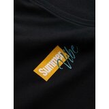 Ombre Men's Summer Vibe printed cotton tank top - black | ePonuda.com