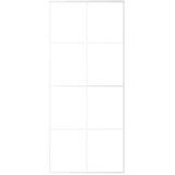  Klizna vrata od stakla ESG i aluminija 90 x 205 cm bijela | shoptok.hr