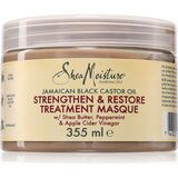 Shea Moisture Jamaican Black Castor Oil Strengthen & Restore maska za učvršćivanje za kosu 355 ml | shoptok.hr