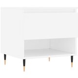 Maison Chic Klubska mizica - kavna mizica - Nizka mizica bela 50x46x50 cm inženirski les, (21755300) | Shoptok.si